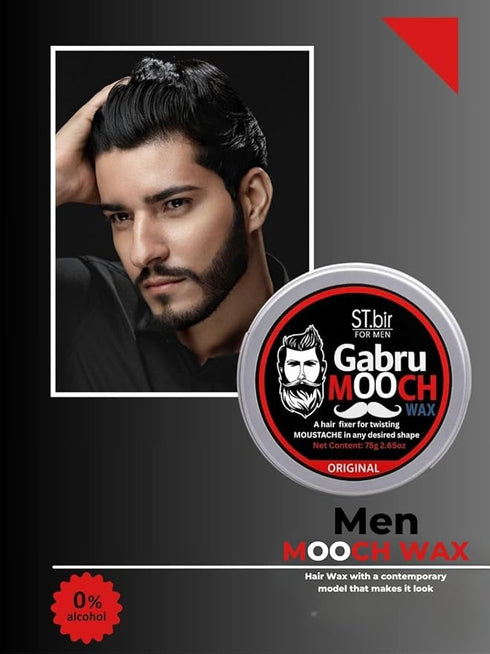Gabru Mooch Moustache Wax for Men | 25gm